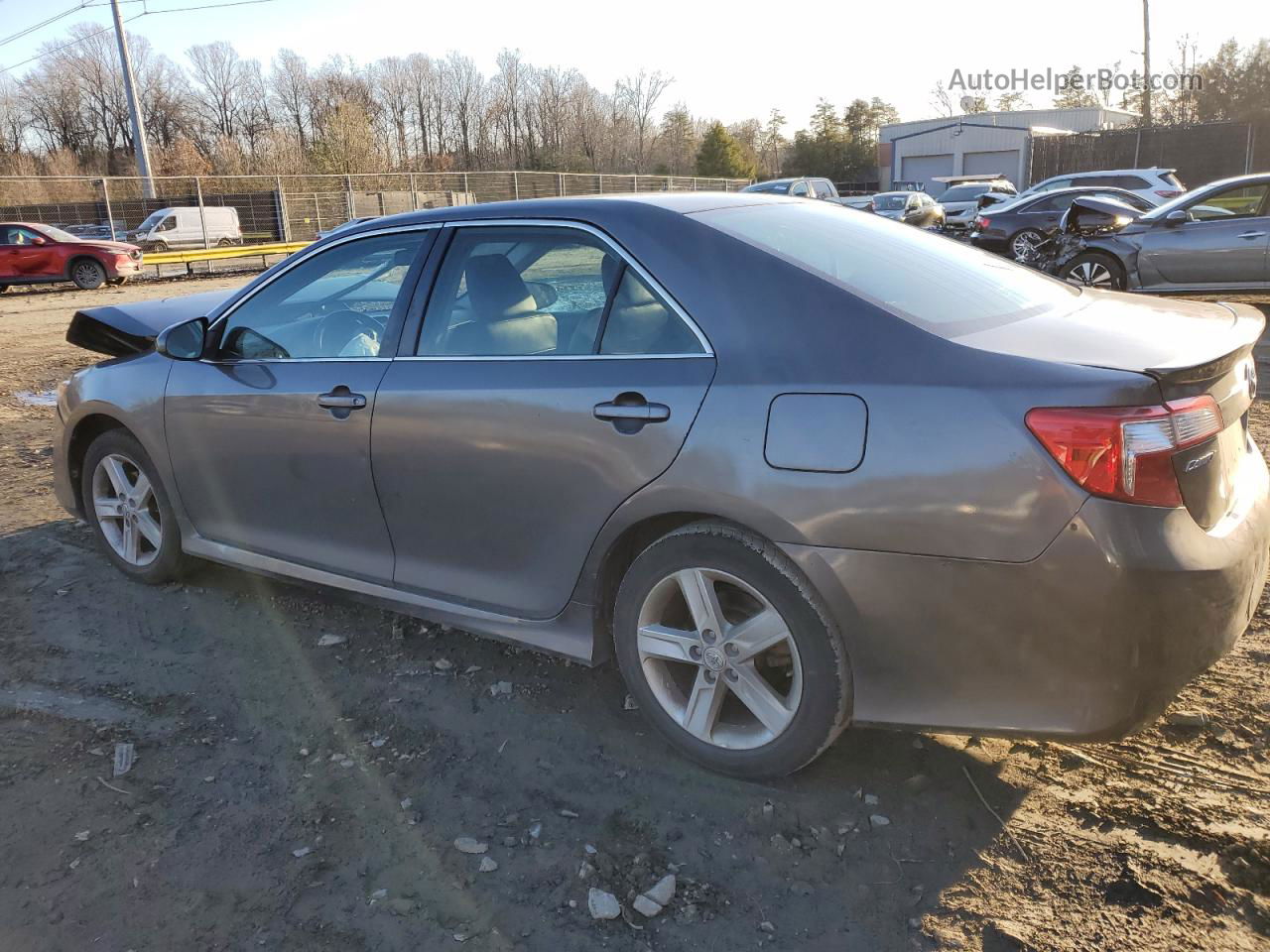 2012 Toyota Camry Base Серый vin: 4T1BF1FK6CU164917