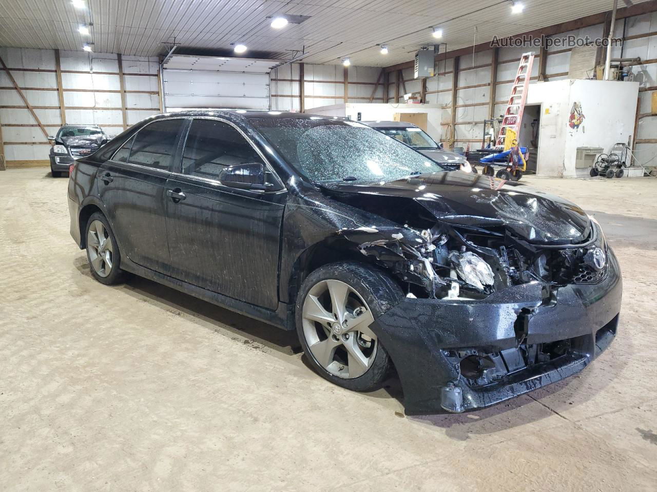 2012 Toyota Camry Base Black vin: 4T1BF1FK6CU174847