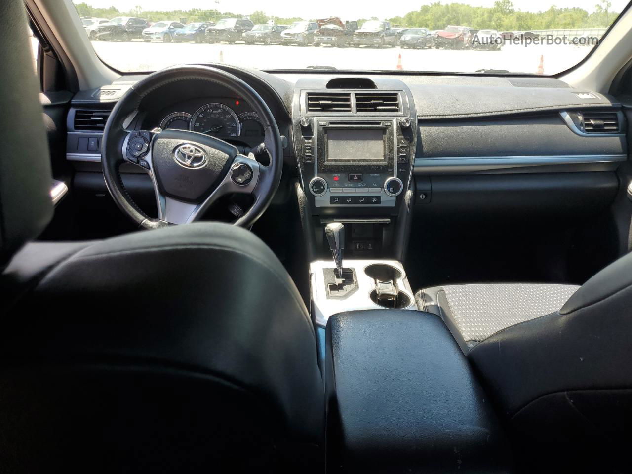 2012 Toyota Camry Base Черный vin: 4T1BF1FK6CU188781