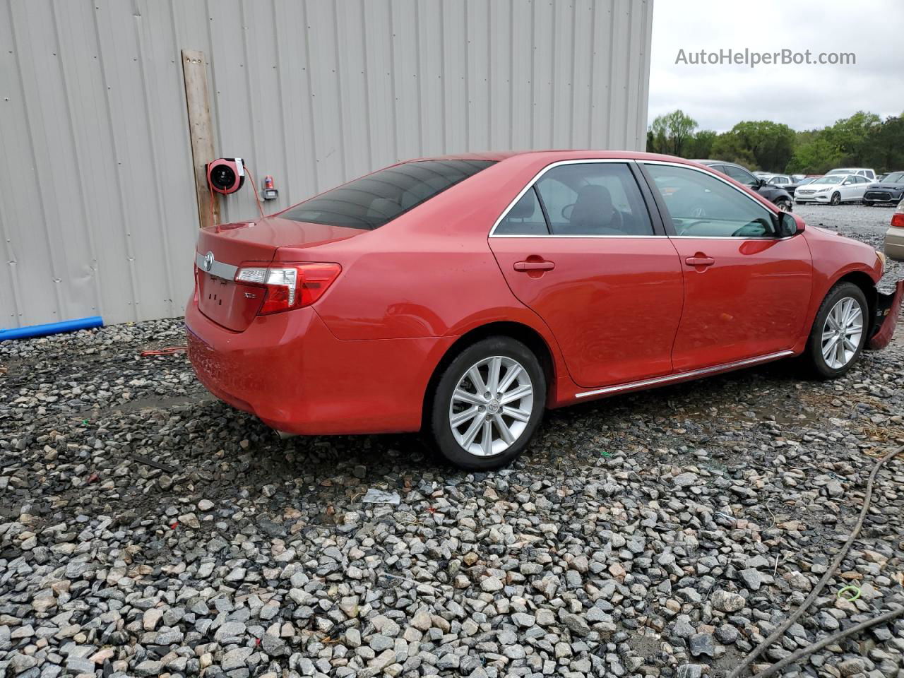 2012 Toyota Camry Base Красный vin: 4T1BF1FK6CU512165