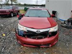 2012 Toyota Camry Base Red vin: 4T1BF1FK6CU512165