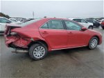 2012 Toyota Camry Base Red vin: 4T1BF1FK6CU518550