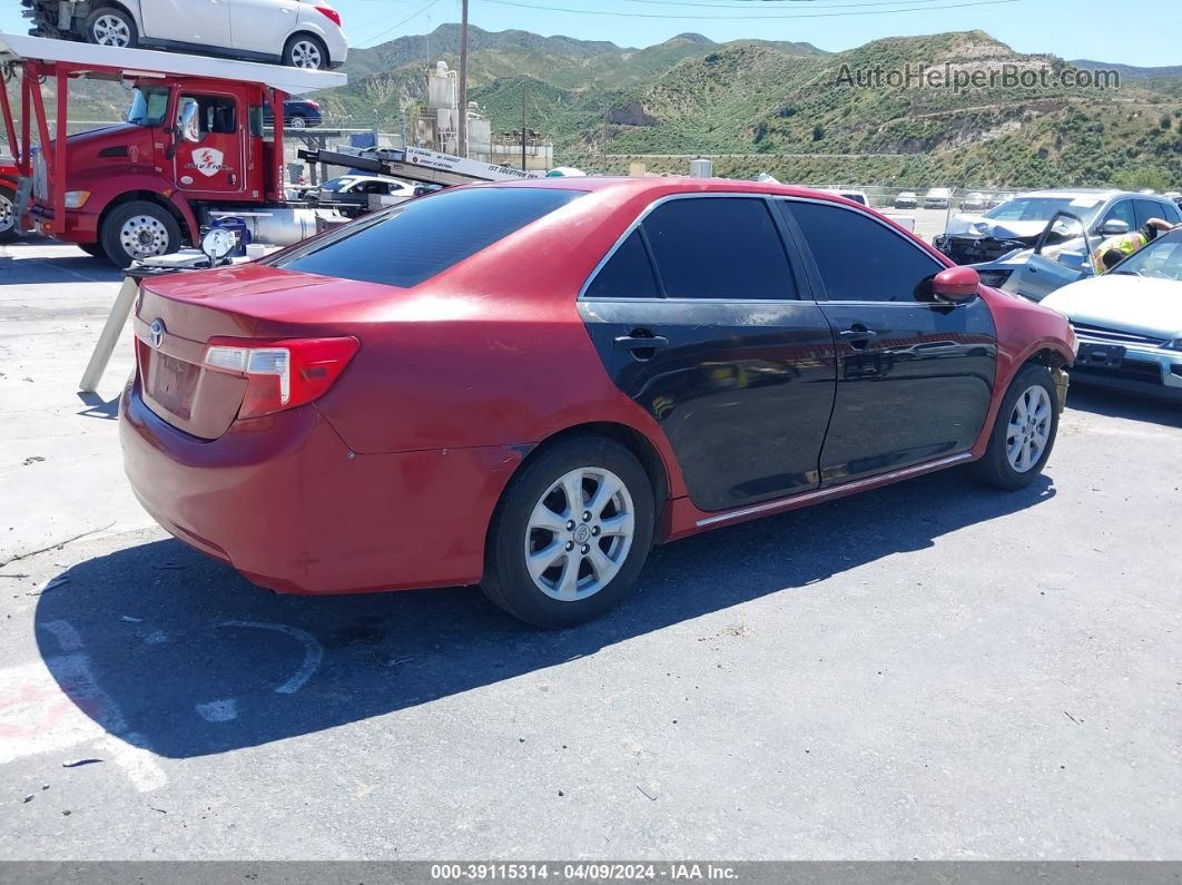 2012 Toyota Camry Le vin: 4T1BF1FK6CU528222