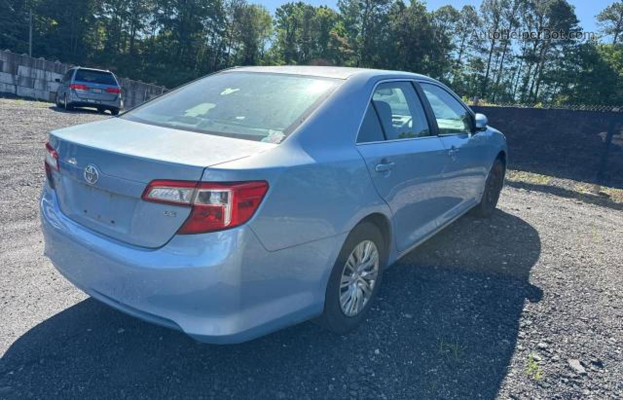 2012 Toyota Camry Base Blue vin: 4T1BF1FK6CU546557