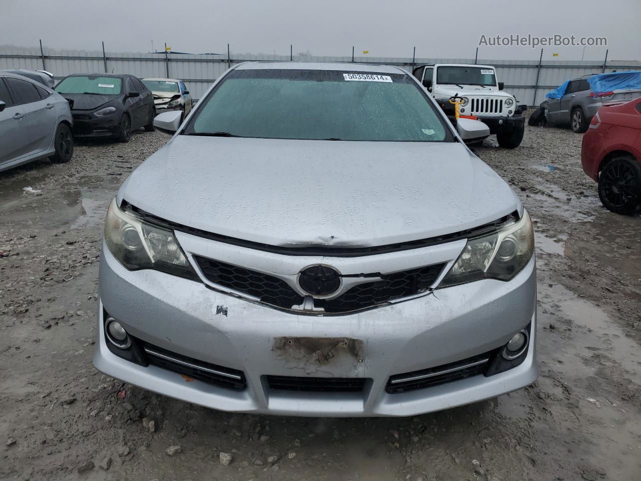 2012 Toyota Camry Base Silver vin: 4T1BF1FK6CU569434