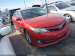 2012 Toyota Camry Se Бордовый vin: 4T1BF1FK6CU579543