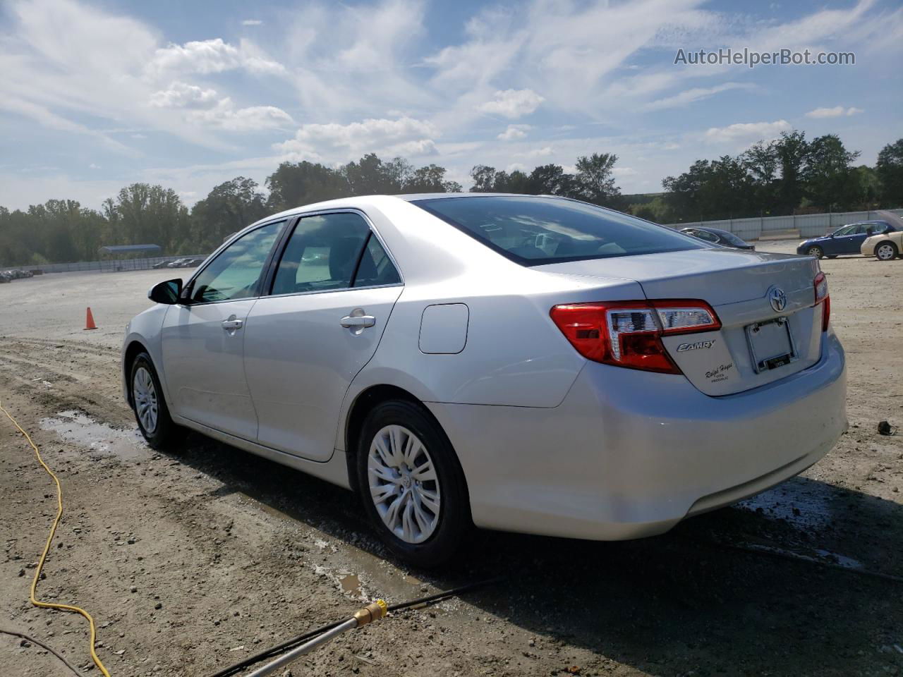 2012 Toyota Camry Base Silver vin: 4T1BF1FK6CU584662