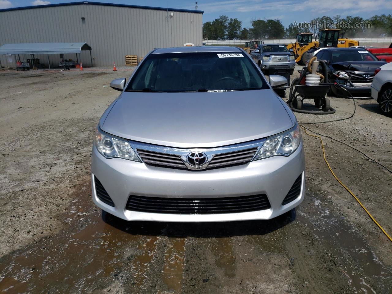 2012 Toyota Camry Base Серебряный vin: 4T1BF1FK6CU584662