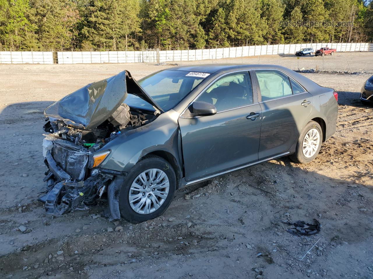 2012 Toyota Camry Base Серый vin: 4T1BF1FK6CU599484