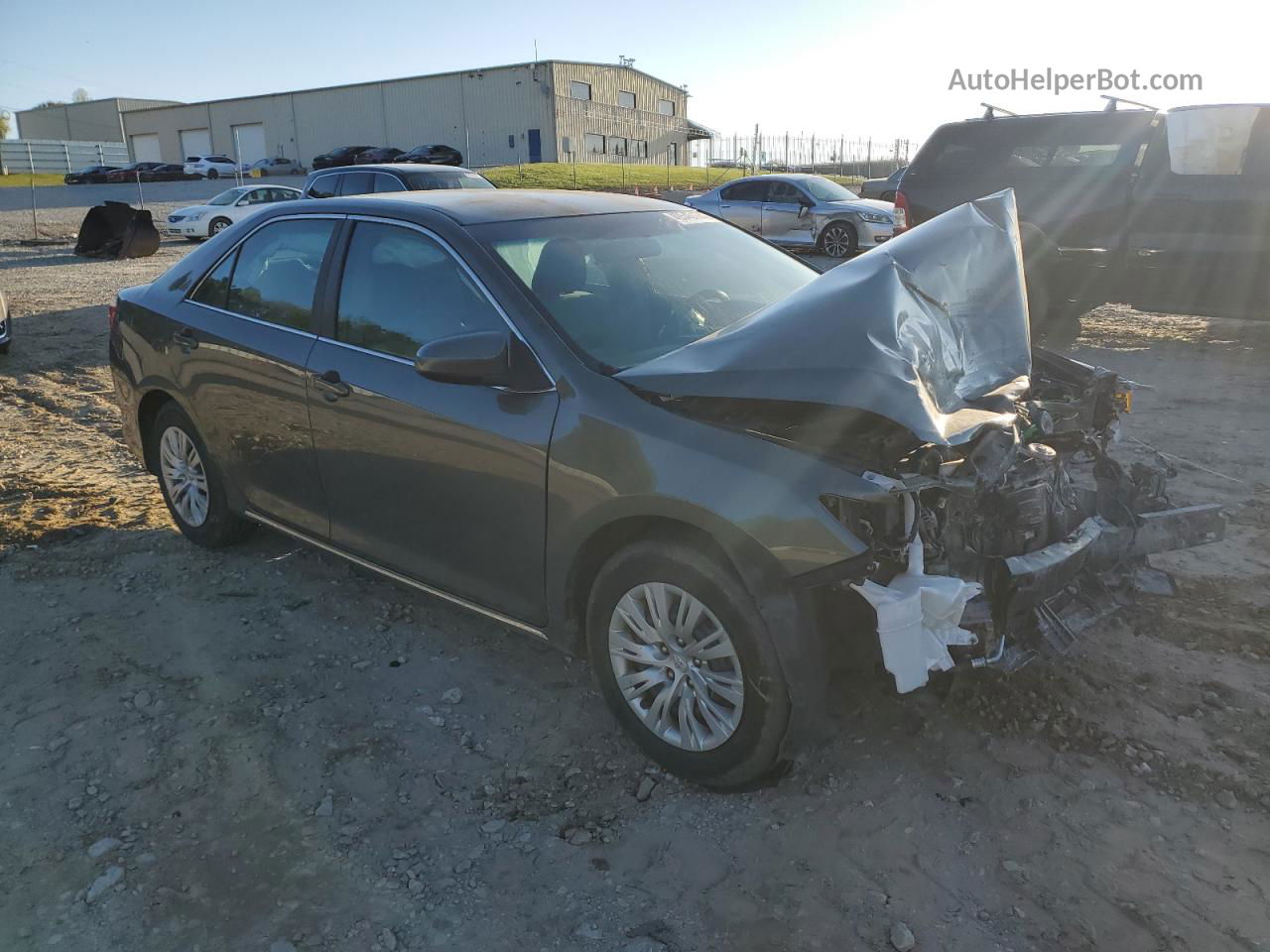 2012 Toyota Camry Base Серый vin: 4T1BF1FK6CU599484