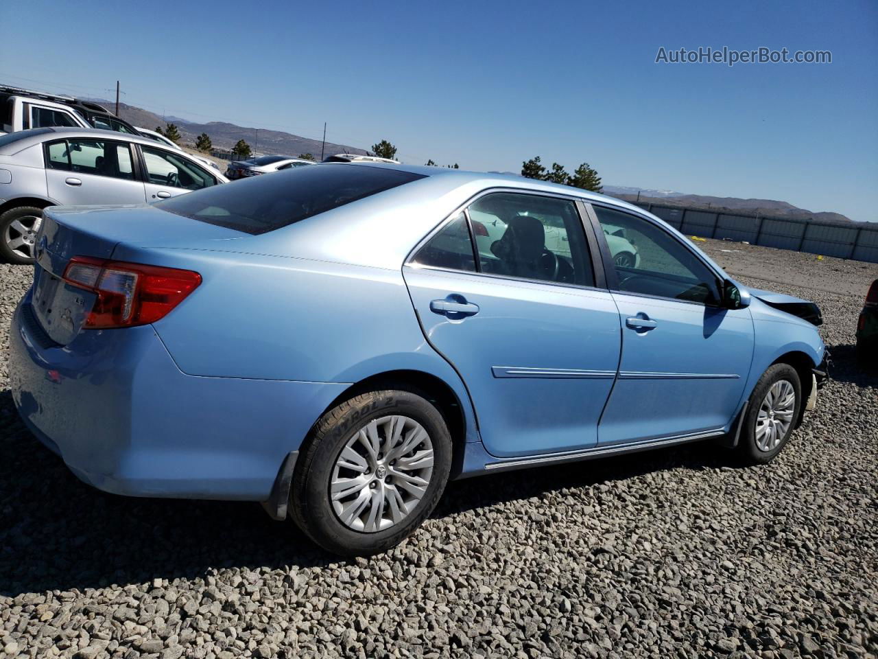 2012 Toyota Camry Base Blue vin: 4T1BF1FK6CU621211