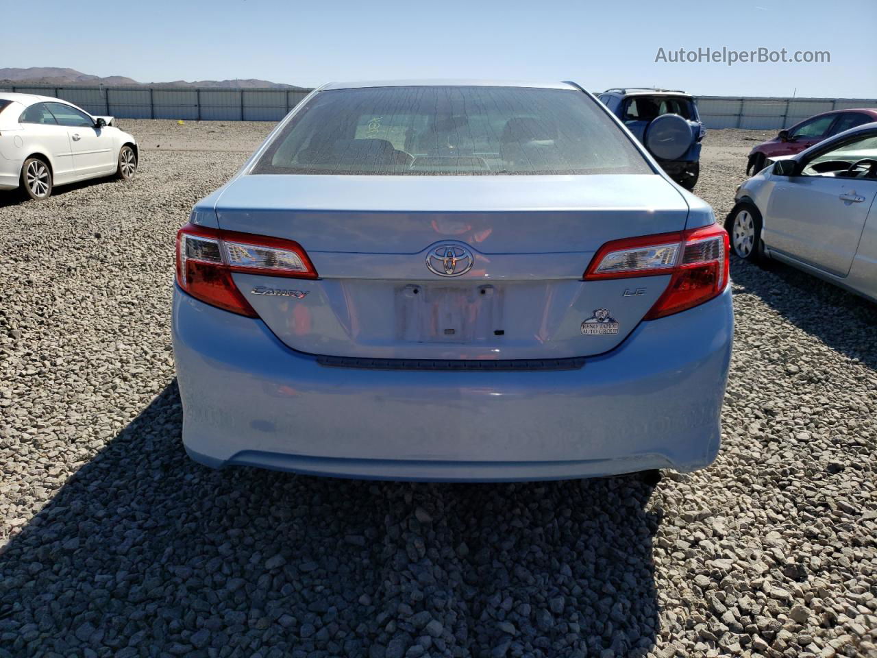 2012 Toyota Camry Base Blue vin: 4T1BF1FK6CU621211