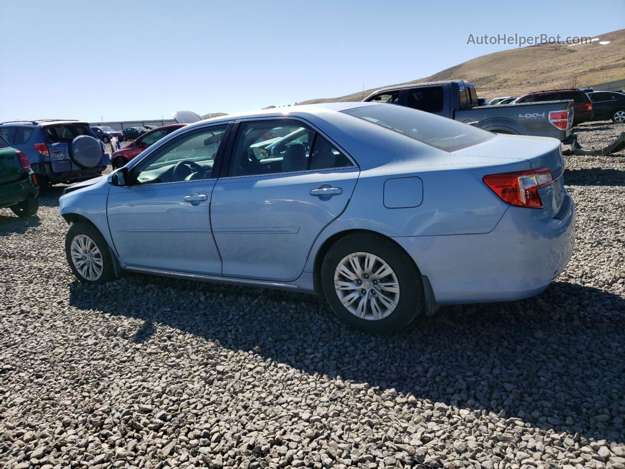 2012 Toyota Camry Base Blue vin: 4T1BF1FK6CU621211