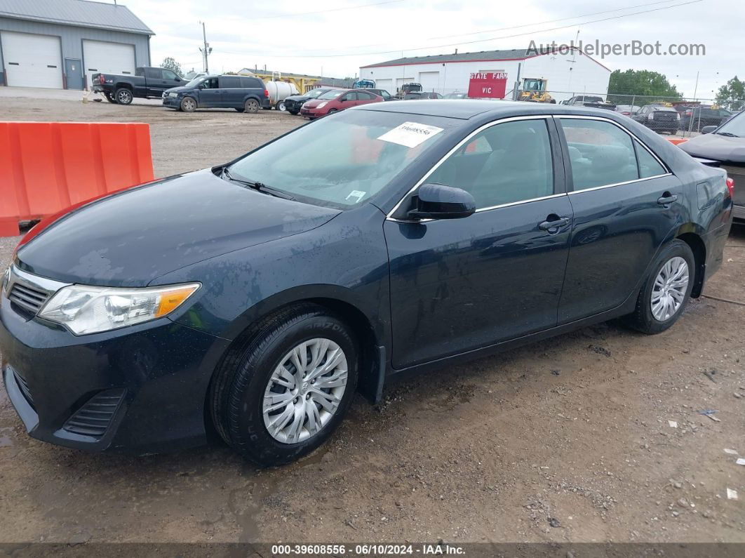 2012 Toyota Camry L Dark Blue vin: 4T1BF1FK6CU632922