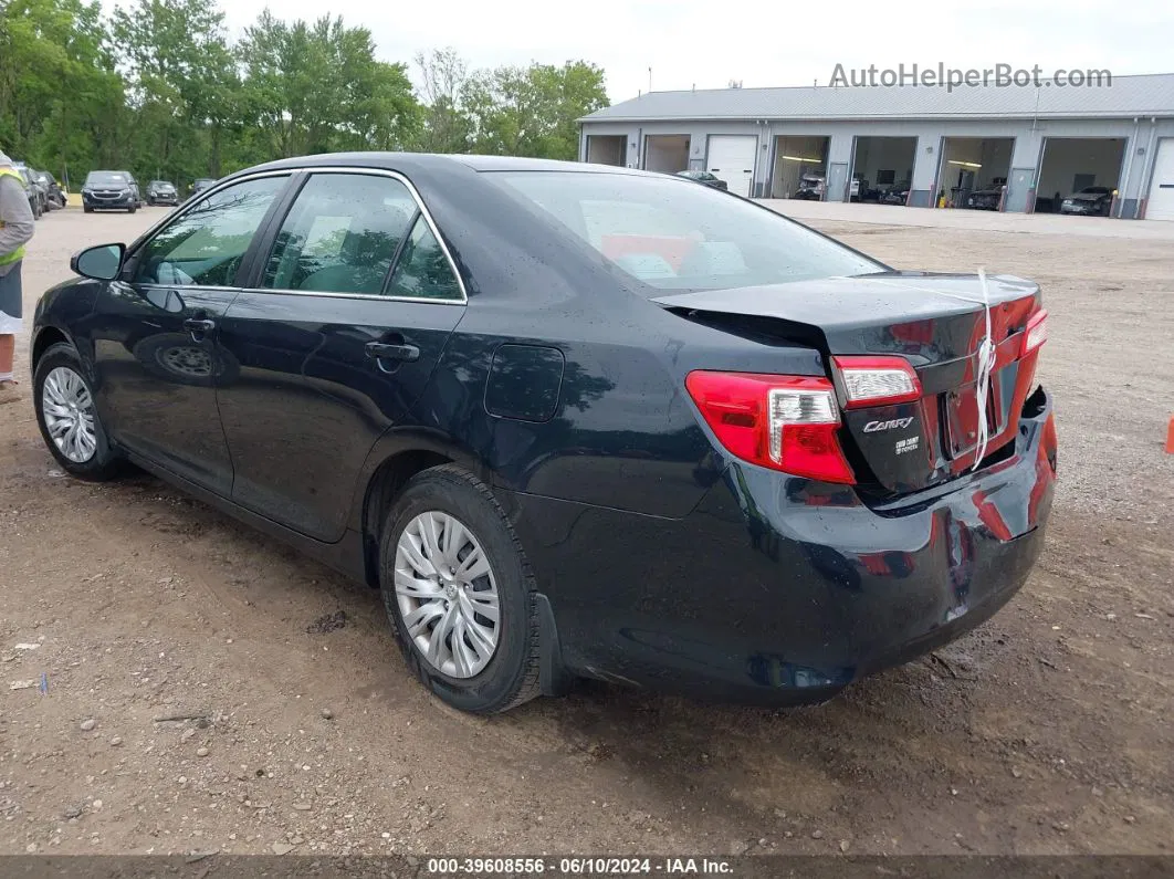 2012 Toyota Camry L Dark Blue vin: 4T1BF1FK6CU632922