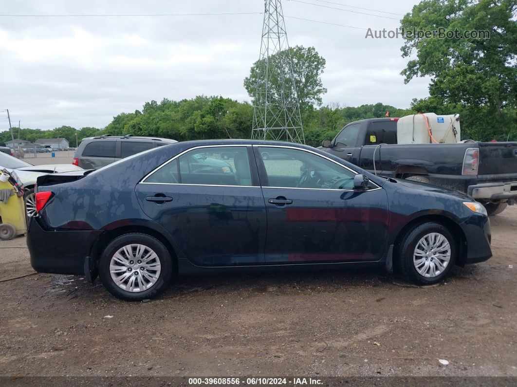 2012 Toyota Camry L Dark Blue vin: 4T1BF1FK6CU632922