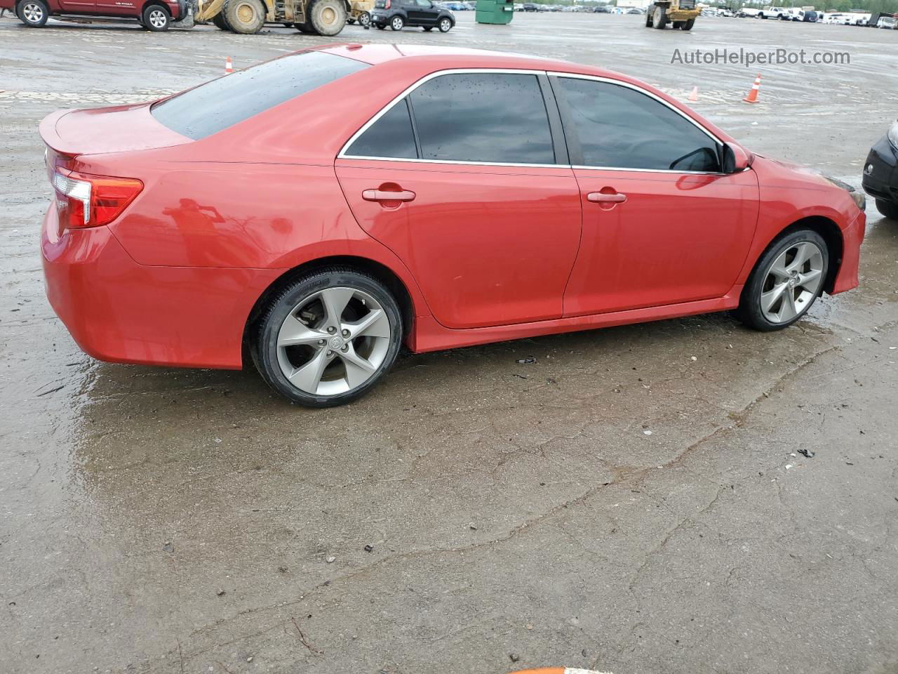 2012 Toyota Camry Base Темно-бордовый vin: 4T1BF1FK6CU636730