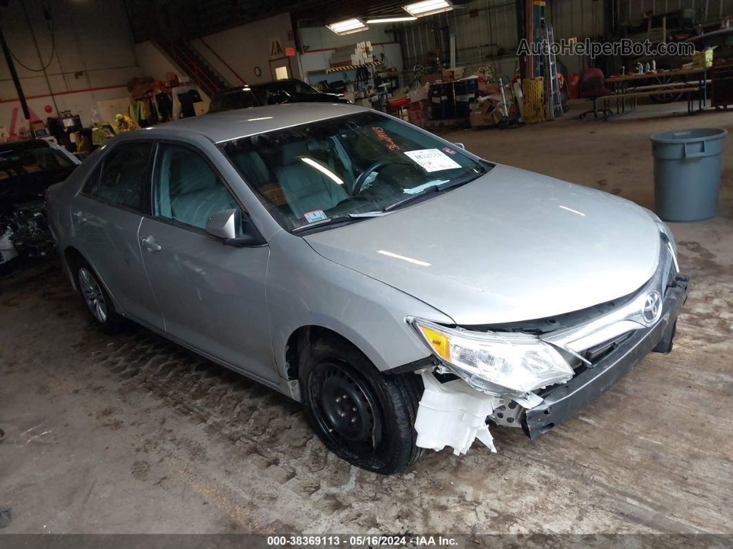 2013 Toyota Camry Le Silver vin: 4T1BF1FK6DU264954