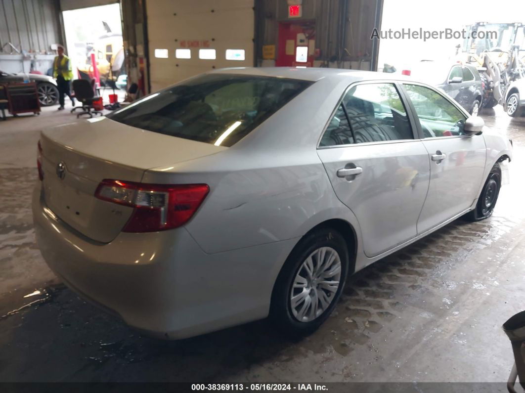 2013 Toyota Camry Le Silver vin: 4T1BF1FK6DU264954