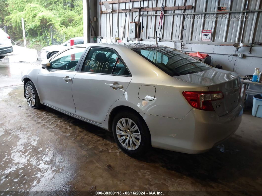 2013 Toyota Camry Le Silver vin: 4T1BF1FK6DU264954