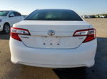 2013 Toyota Camry L White vin: 4T1BF1FK6DU652203