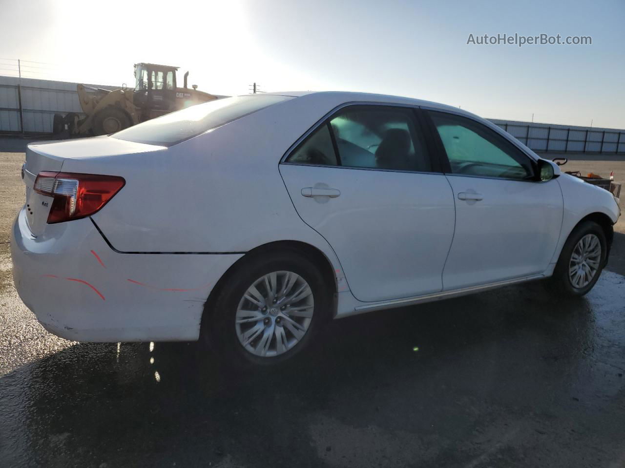 2013 Toyota Camry L White vin: 4T1BF1FK6DU652203