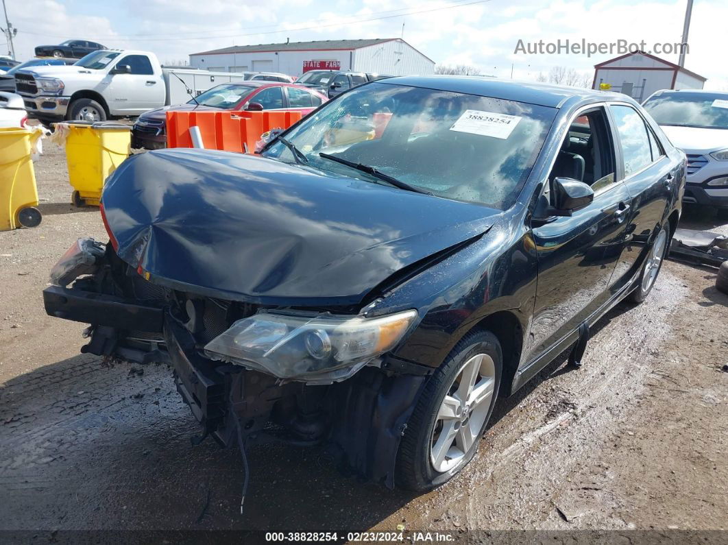 2013 Toyota Camry Se Black vin: 4T1BF1FK6DU696086