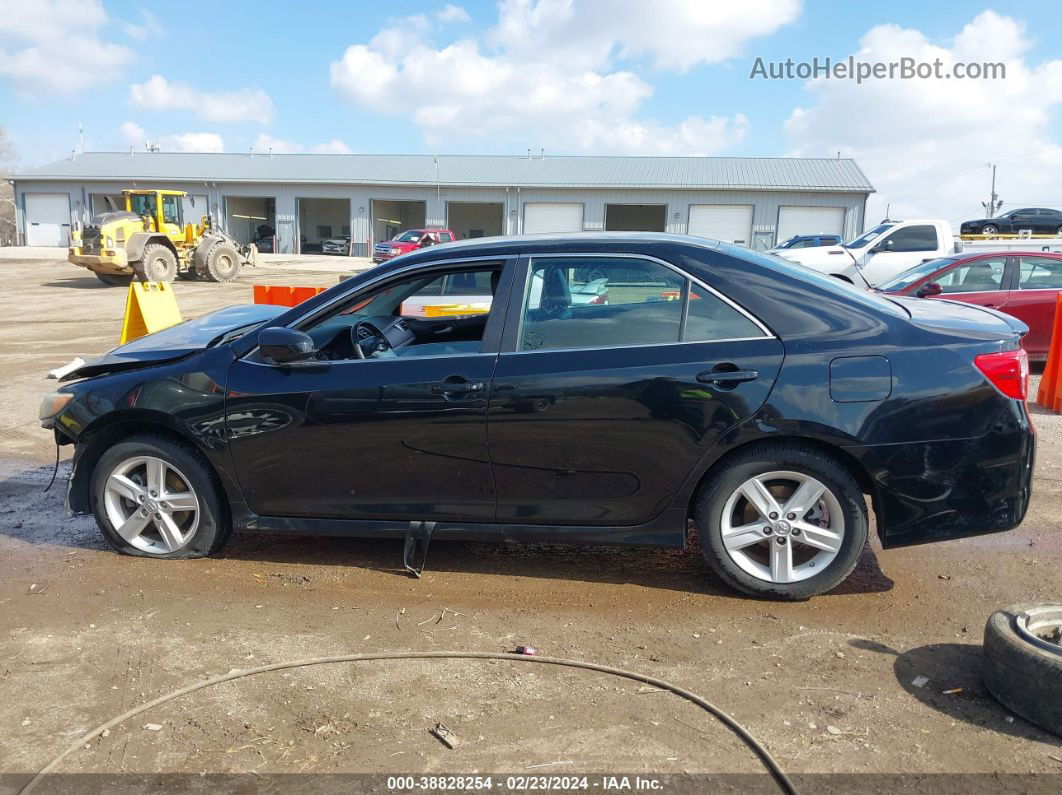 2013 Toyota Camry Se Black vin: 4T1BF1FK6DU696086