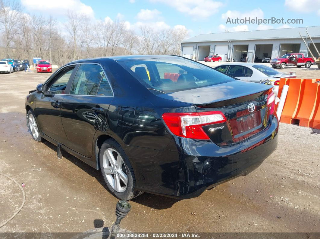 2013 Toyota Camry Se Black vin: 4T1BF1FK6DU696086