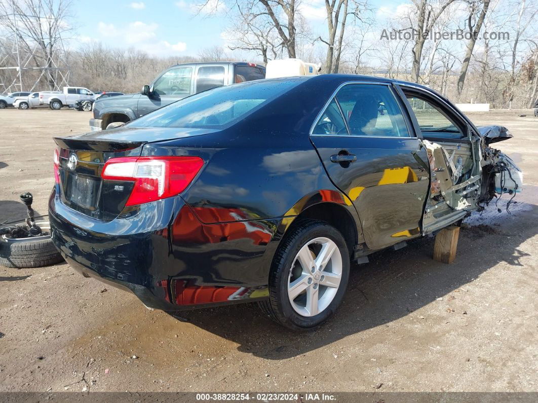 2013 Toyota Camry Se Черный vin: 4T1BF1FK6DU696086