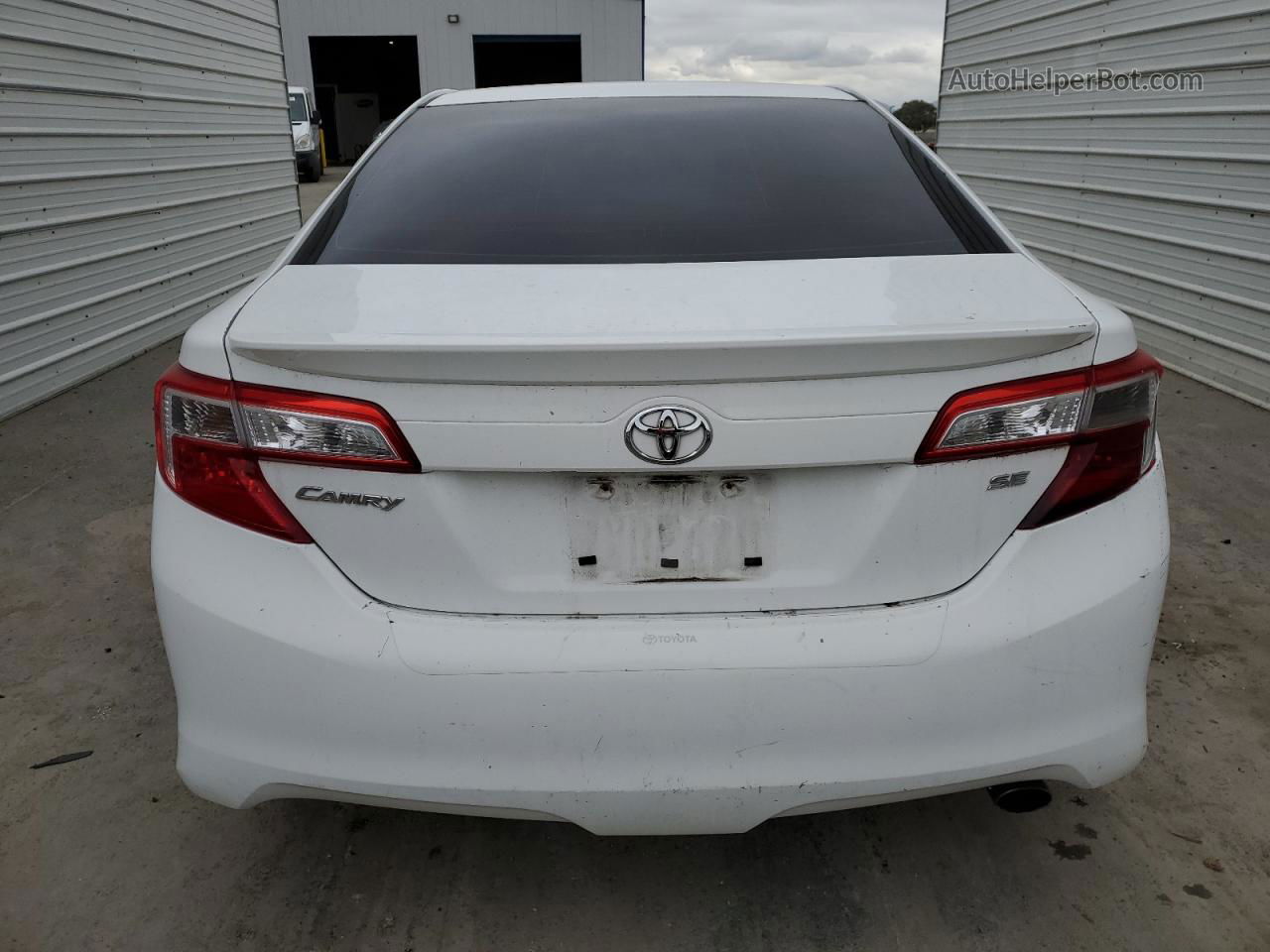 2014 Toyota Camry L White vin: 4T1BF1FK6EU323695