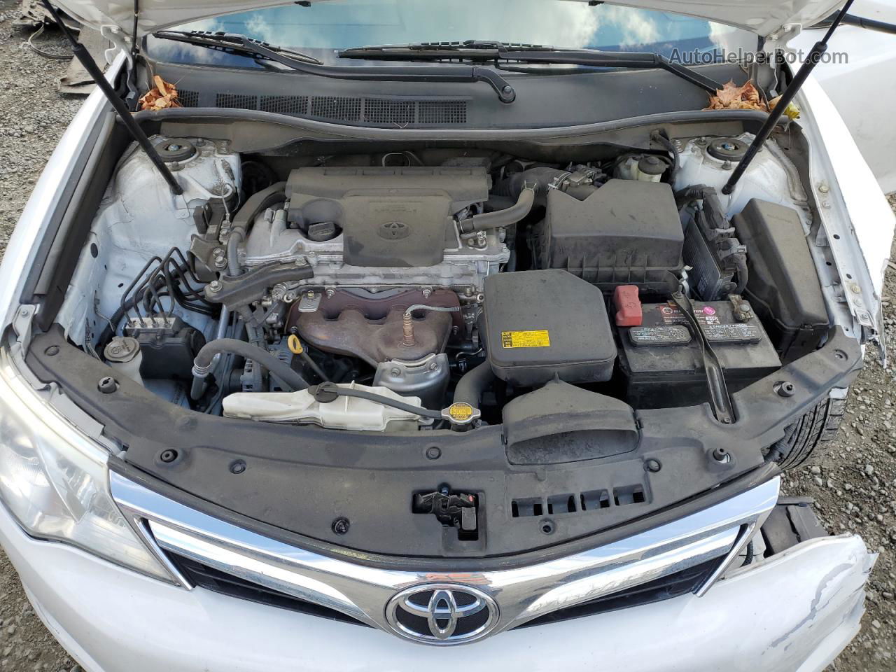 2014 Toyota Camry L Белый vin: 4T1BF1FK6EU418113