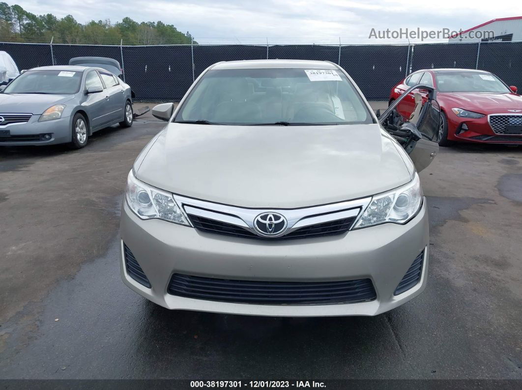 2014 Toyota Camry Le Beige vin: 4T1BF1FK6EU448275