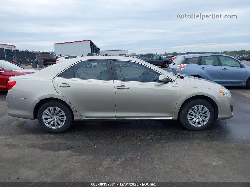 2014 Toyota Camry Le Бежевый vin: 4T1BF1FK6EU448275