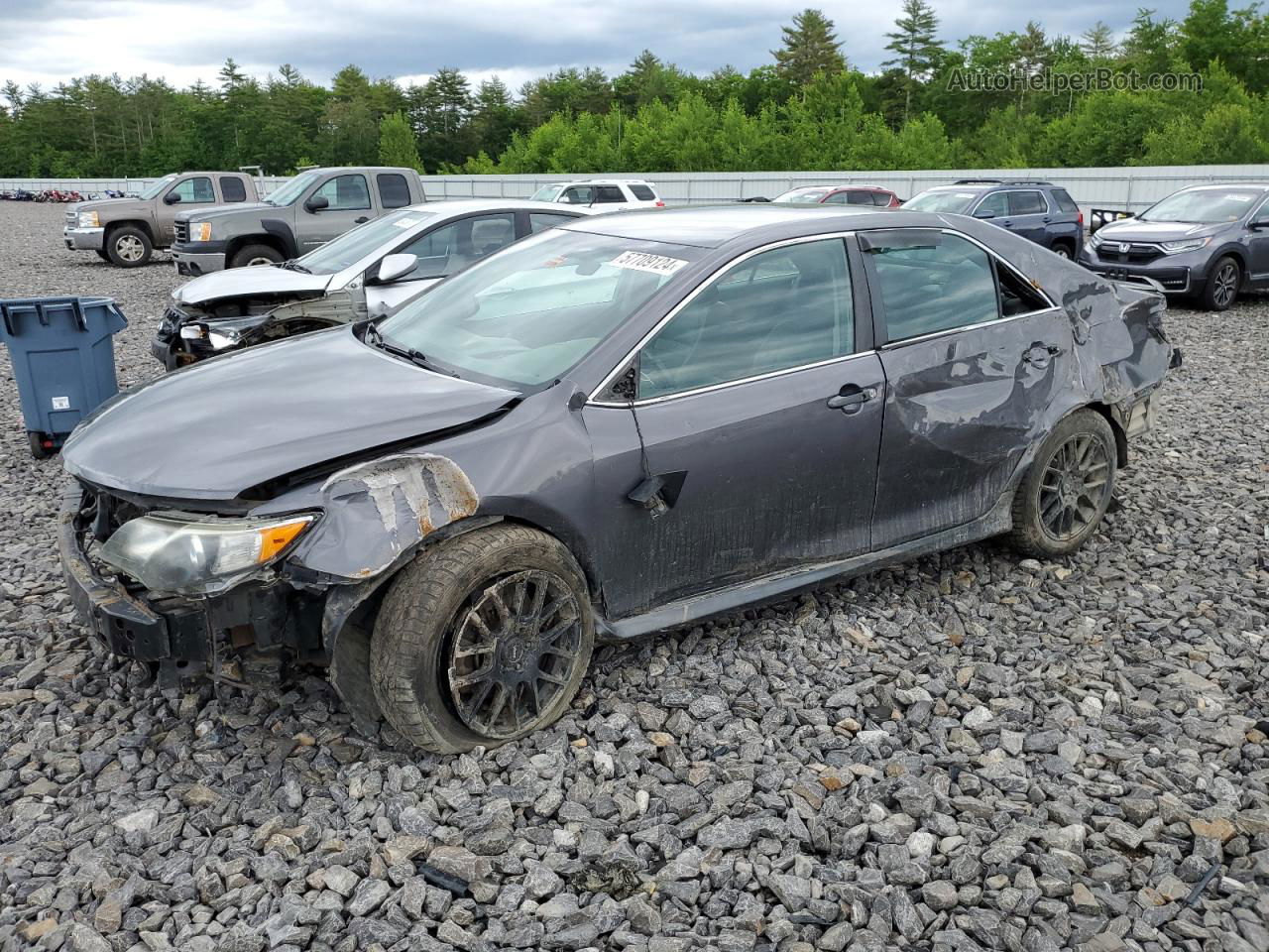 2014 Toyota Camry L Gray vin: 4T1BF1FK6EU792513