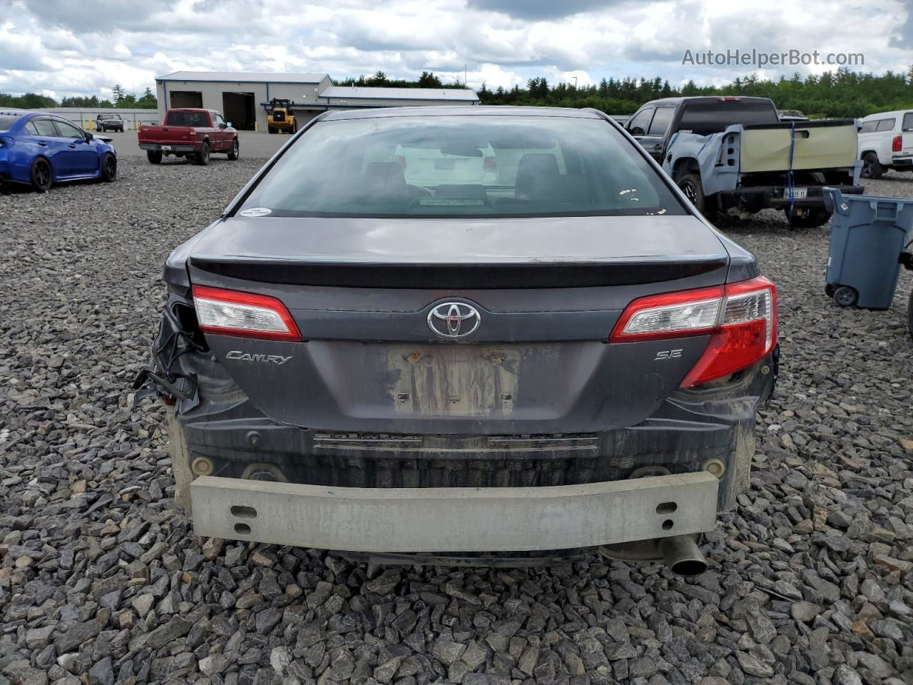 2014 Toyota Camry L Gray vin: 4T1BF1FK6EU792513