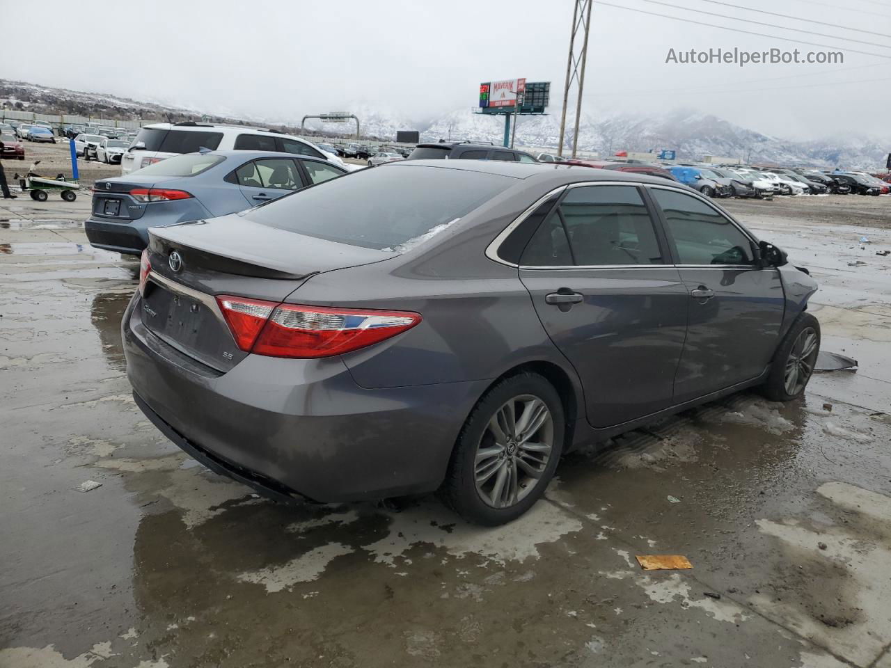 2016 Toyota Camry Le Charcoal vin: 4T1BF1FK6GU134290