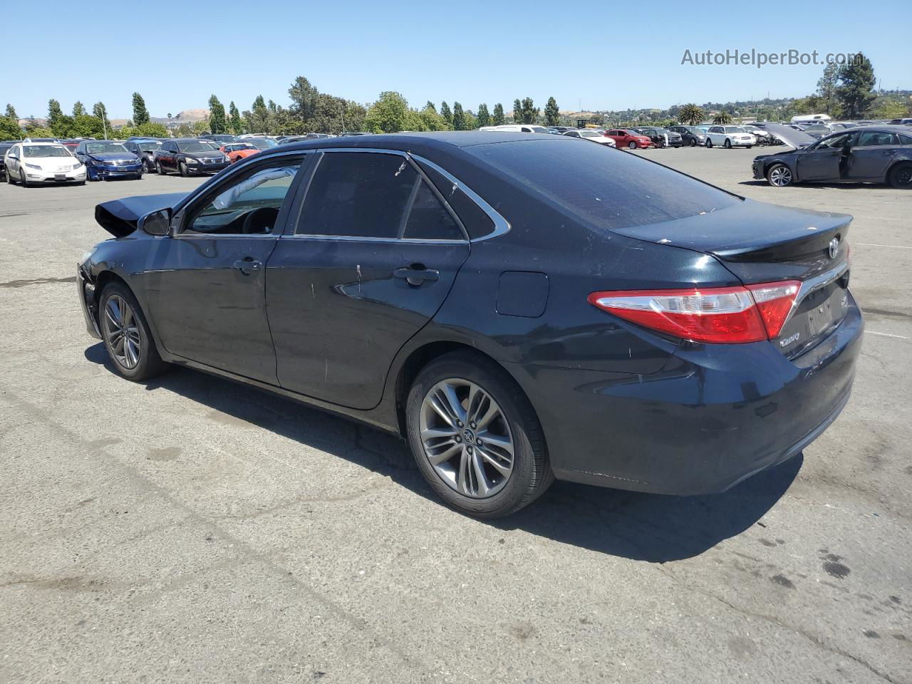 2016 Toyota Camry Le Black vin: 4T1BF1FK6GU144155