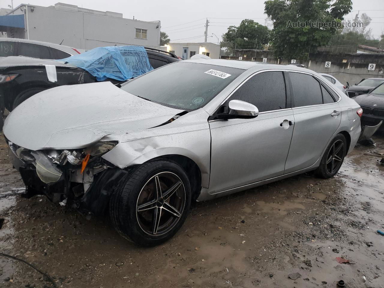 2016 Toyota Camry Le Silver vin: 4T1BF1FK6GU181254