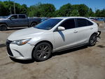 2016 Toyota Camry Le White vin: 4T1BF1FK6GU195896