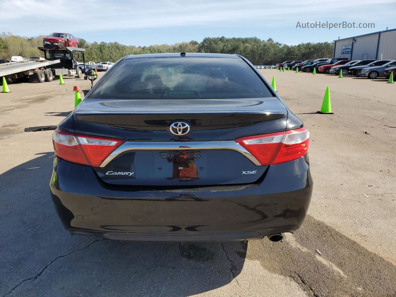 2016 Toyota Camry Le Черный vin: 4T1BF1FK6GU199494