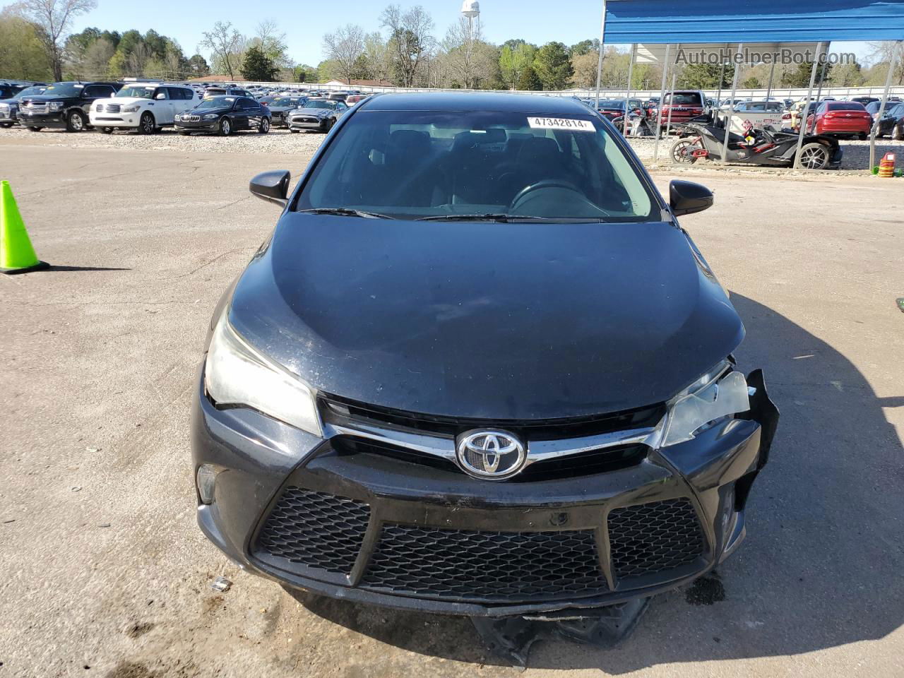 2016 Toyota Camry Le Black vin: 4T1BF1FK6GU199494