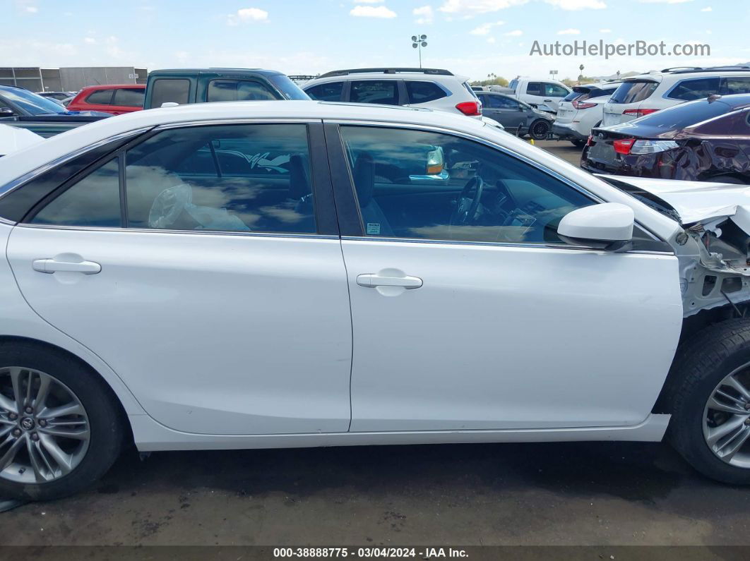 2016 Toyota Camry Se Белый vin: 4T1BF1FK6GU216505