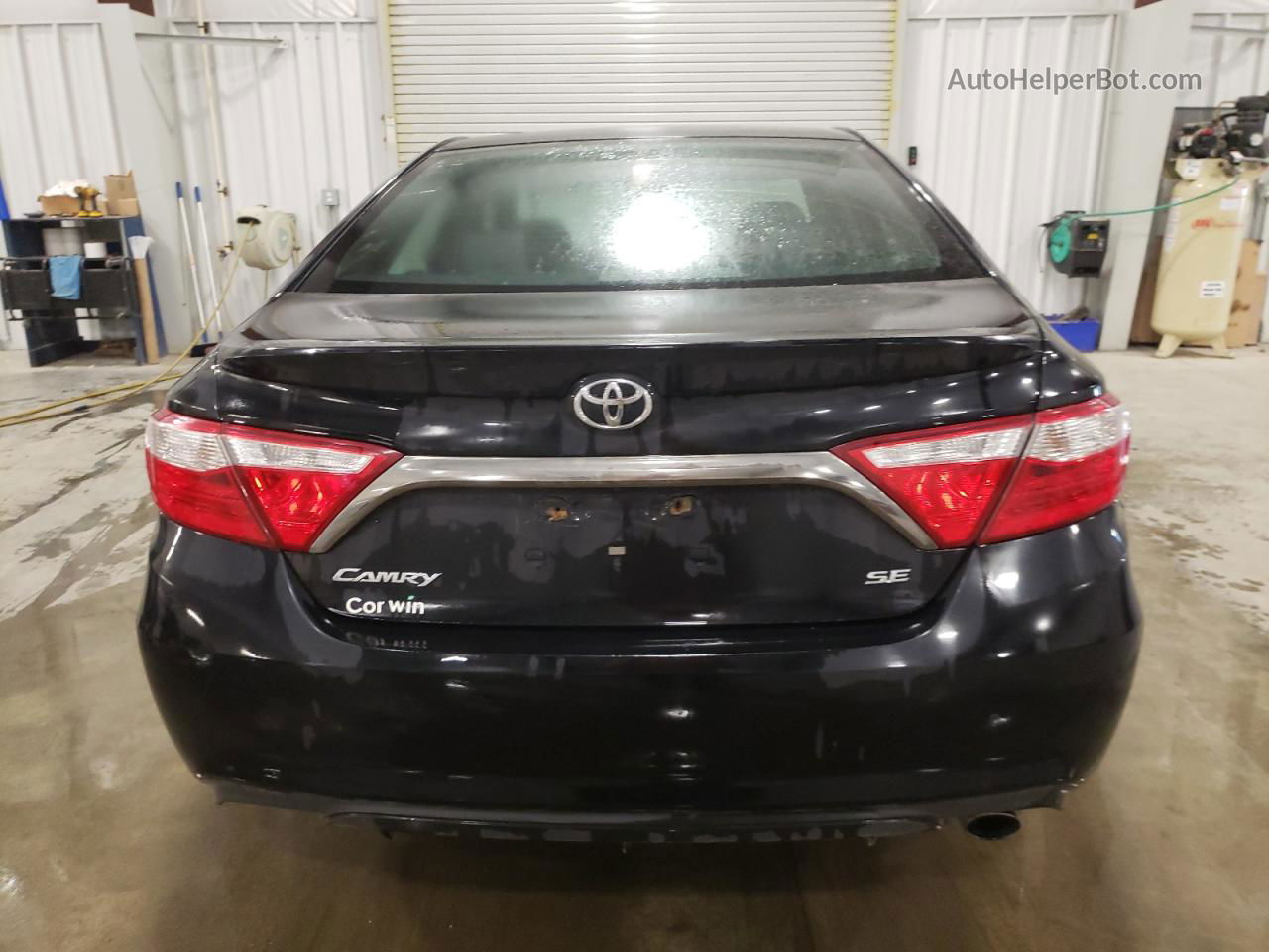 2016 Toyota Camry Le Black vin: 4T1BF1FK6GU246751