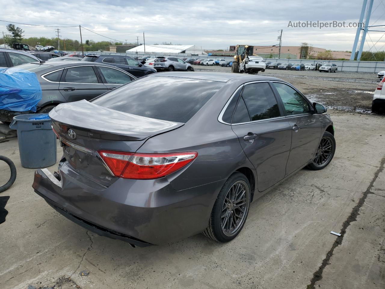 2016 Toyota Camry Le Gray vin: 4T1BF1FK6GU264537