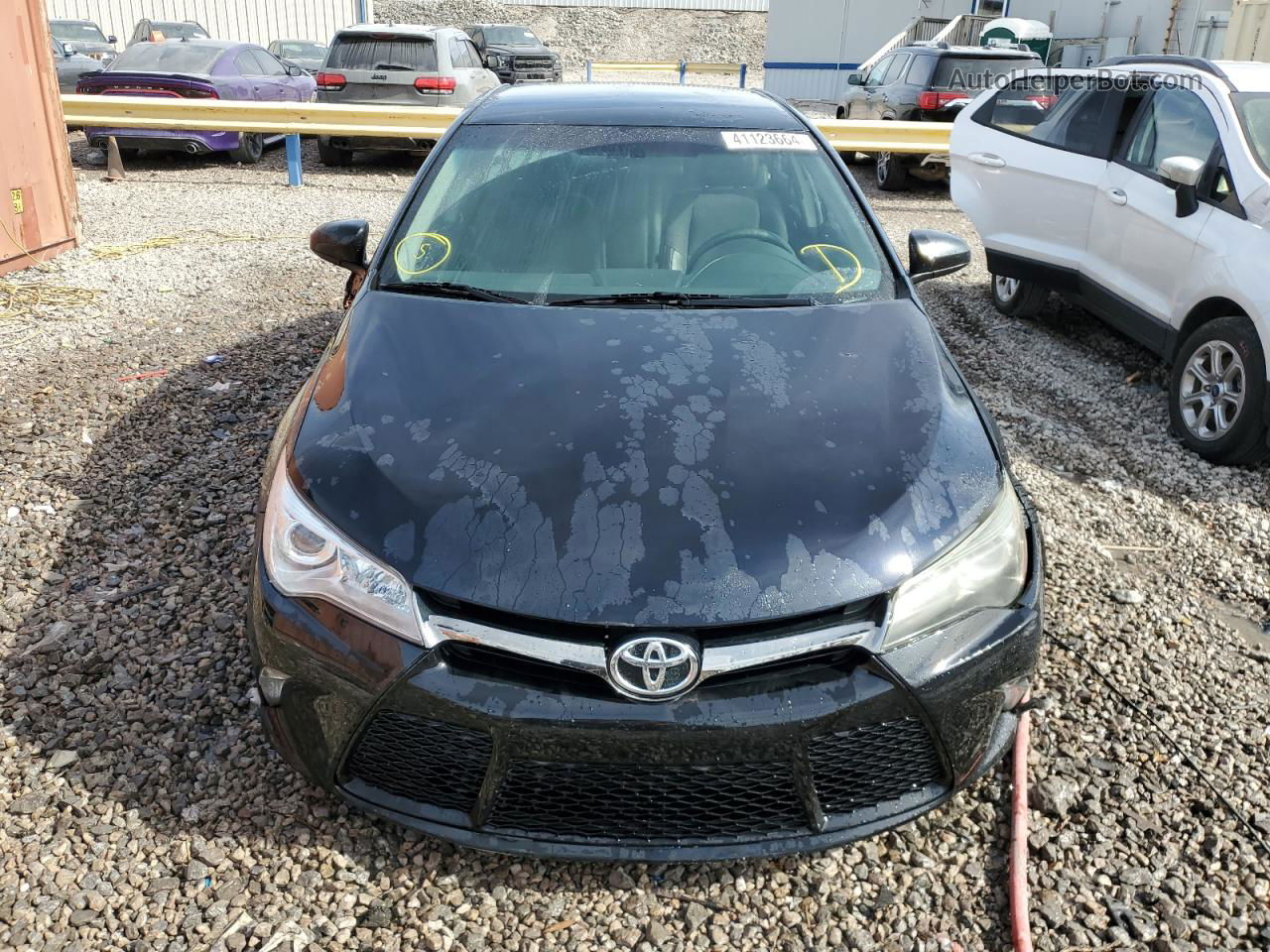 2016 Toyota Camry Le Black vin: 4T1BF1FK6GU265672