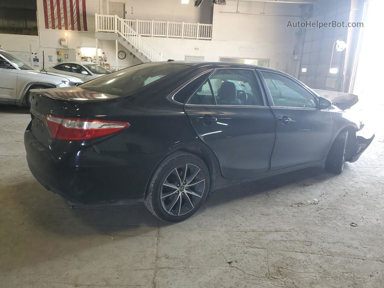 2016 Toyota Camry Le Black vin: 4T1BF1FK6GU501558