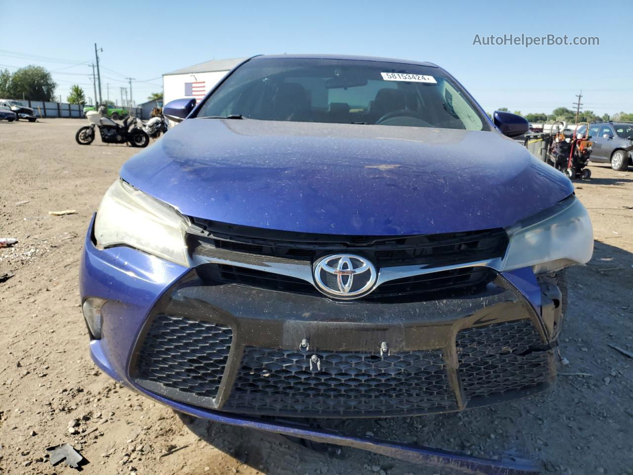 2016 Toyota Camry Le Blue vin: 4T1BF1FK6GU508994