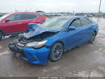 2016 Toyota Camry Se Blue vin: 4T1BF1FK6GU509417