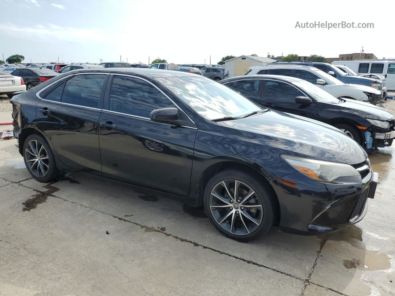 2016 Toyota Camry Le Black vin: 4T1BF1FK6GU533426